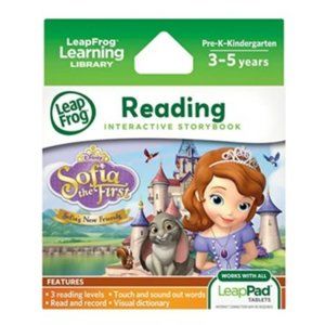 LeapFrog Disney Sofia The First Reading Interactive Storybook (LeapPad Tablets)
